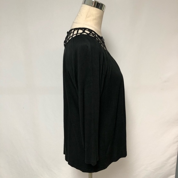 Anthropologie Graciela Black Blouse Women’s Size XS - Picture 6 of 12